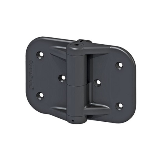 Nationwide Black Cornerstone Self-Closing Hinge - CH300N-SD-BK 
