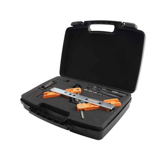 Locinox Tool Case with Drilling Jig for Surface Mounted Locks and Keeps - DRILLFIX (Default)
