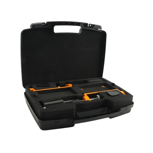 Clamp set for gate frame positioning