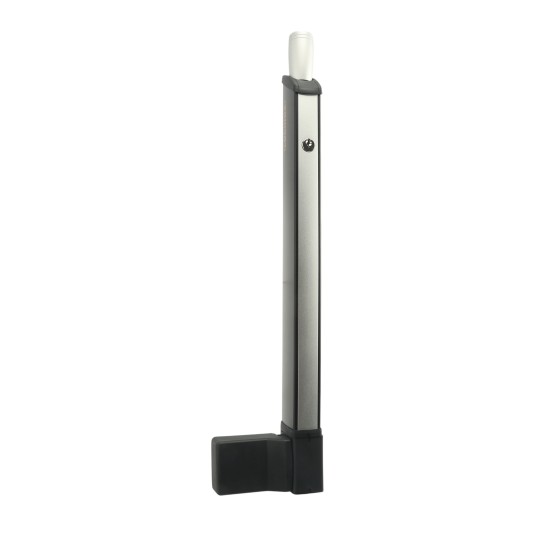 Locinox FORTIMA-SD-K Child Safe Magnetic Gate Latch for Pools & Parks - Square Post Mount with Key Lock