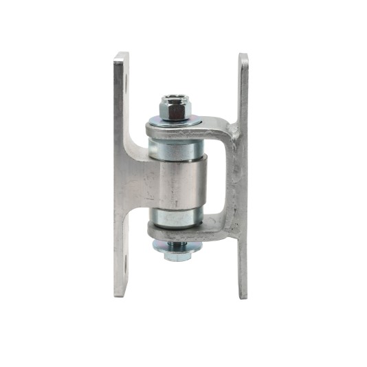 Nationwide Heavy-Duty Ball Bearing Gate Hinge - Unpainted Aluminum Bolt-On Body & Unpainted Steel Bolt-On Yoke (Default)