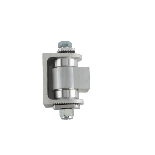 Nationwide Heavy-Duty Ball Bearing Gate Hinge - Unpainted Aluminum Weld-On Body & Unpainted Aluminum Weld-On Yoke