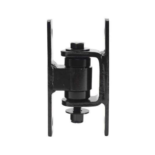 Nationwide Heavy-Duty Ball Bearing Gate Hinge - Black Steel Bolt-On Body & Black Steel Bolt-On Yoke