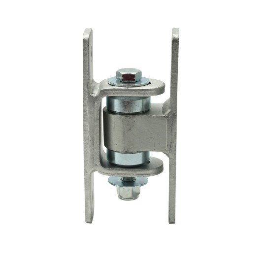 Nationwide Heavy-Duty Ball Bearing Gate Hinge - Unpainted Steel Bolt-On Body & Unpainted Steel Bolt-On Yoke 