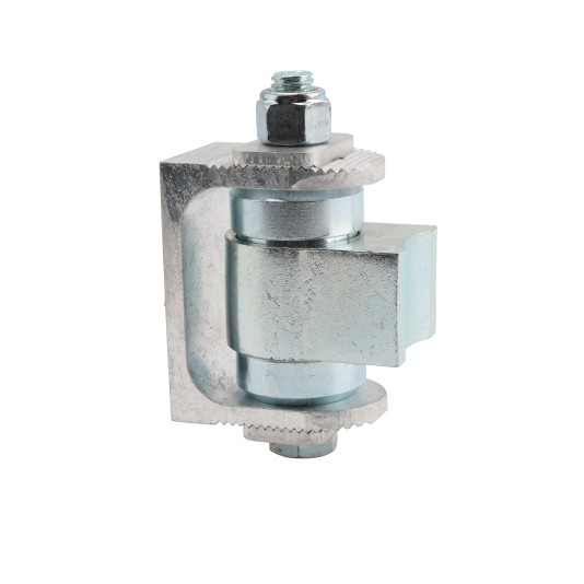 Nationwide Heavy-Duty Ball Bearing Gate Hinge - Unpainted Steel Weld-On Body & Unpainted Aluminum Weld-On Yoke 