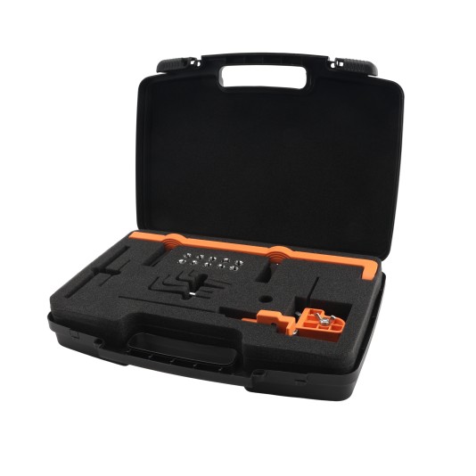 Assembly and drill jig for Lion and Verticlose-2 gate closers