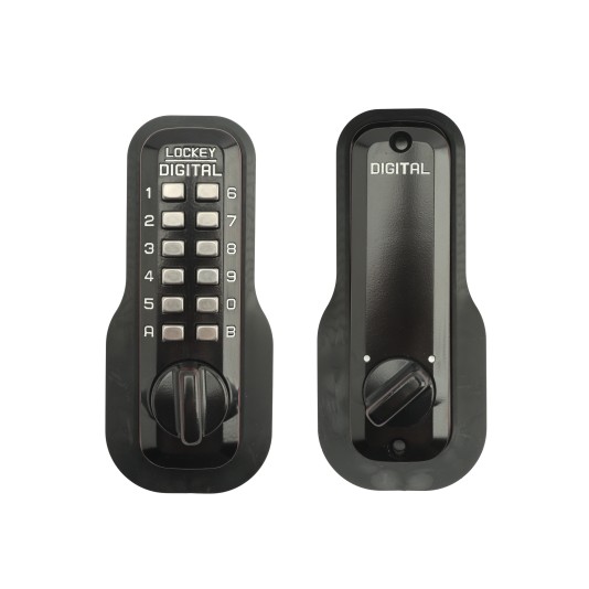 Lockey M210 Keyless Mechanical Single Combination Deadbolt Lock - Oil Rubbed Bronze