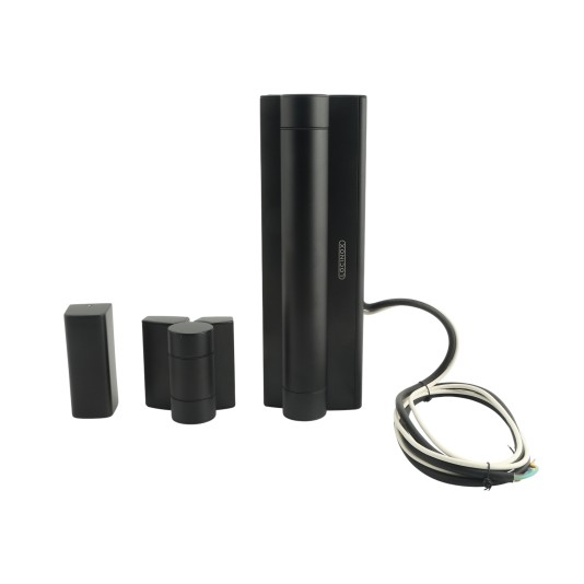 Locinox Magnus Motorized Hinge & Gate Closer for Pedestrian Gates (Black) - MAGNUS-9005