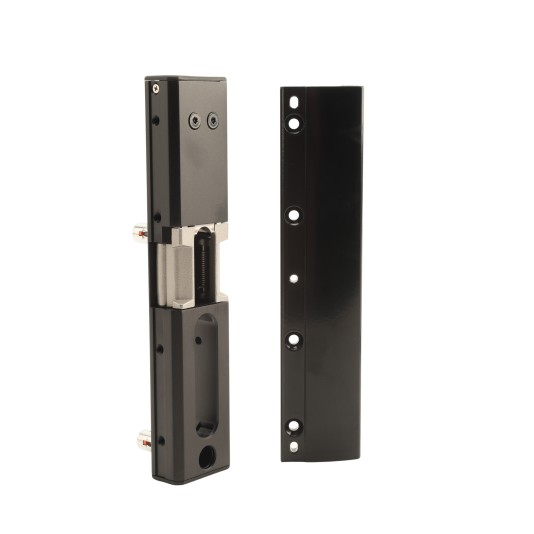 Locinox Surface-Mount Electric Strike (Emissa Fail-Close, RAL 9005 Jet Black) - MODULEC-SA-E-9005 (Default)