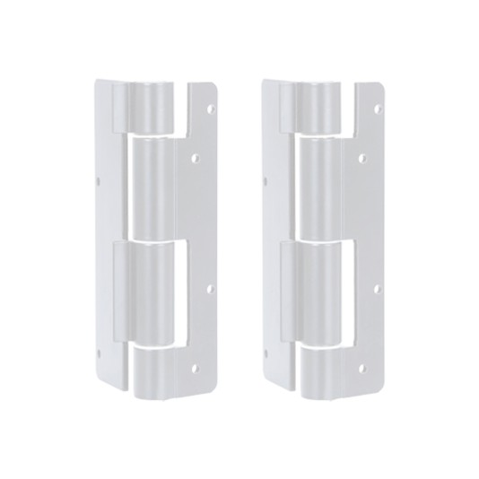 Nationwide 5 3/4" Self-Closing Adjustable Spring-Tension Hinge w/ Stainless Steel Screws - White - NW094-WH