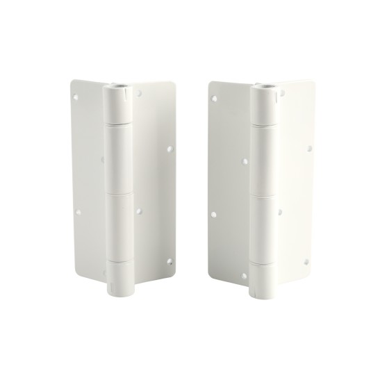 Nationwide 5 3/4" Self-Closing Adjustable Spring-Tension Hinge Pair - White - NW094L-2S-WH