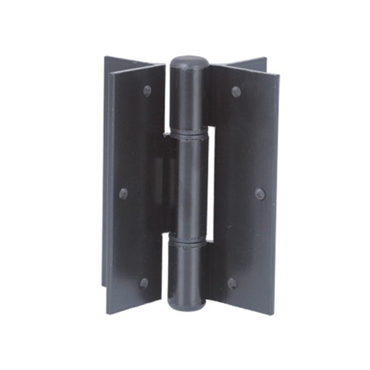 Nationwide 4" Non Self-Closing Aluminum Hinge Pair - Black - NW149-2S-26