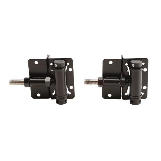 Nationwide Self-Closing Stainless Steel Horizontally Adjustable Hinge (Black) - NW171SCP5-SSB (Default)
