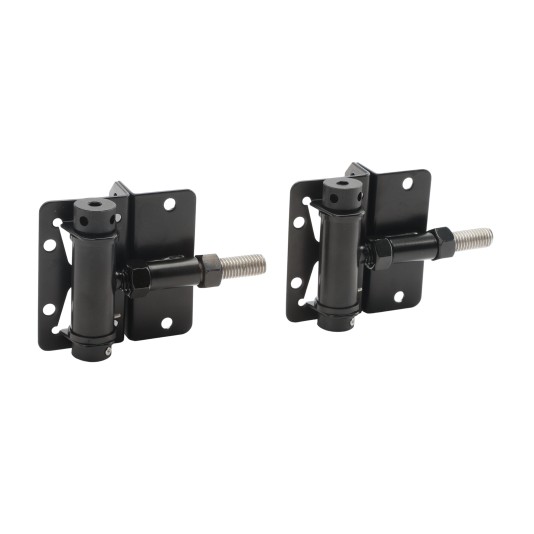 Nationwide Self-Closing Small Profile Adjustable Hinge with Stainless Steel Self-Drilling Screws (Black) - NW171SCP5-SSBD (Default)