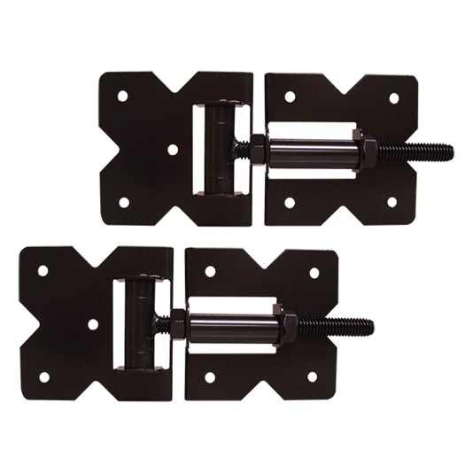 Nationwide Adjustable Stainless Steel Non-Self-Closing Hinge - Black - NW172-SSB