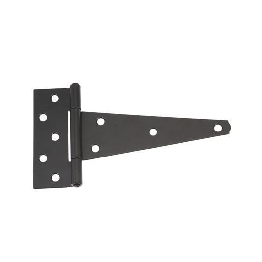 Nationwide 6" T-Hinge Zinc-Plated 1/4" x 1 3/4" - Black - NW36576-6-ZPBB