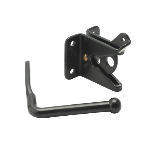 Nationwide Gravity Latch90 Degree Strike - Black - NW38204AQ