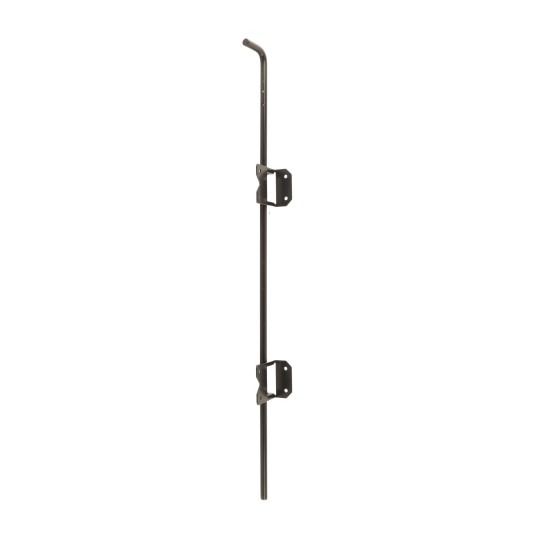 Nationwide 36" Stainless Steel Drop Rod with Holder & Stainless Steel Screws (Black) - NW38305H-36SSB