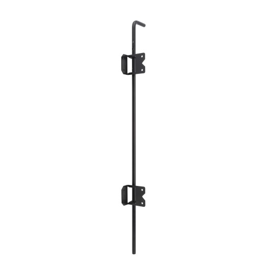 Nationwide 36" Stainless Steel Heavy-Duty Drop Rod - Black - NW38305N-36SSB