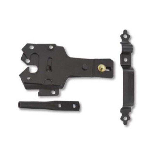 Nationwide Contemporary Gate Latch w/ Hand - Hot-Dipped Galvanized Bronze - NW38310Q-HBZ