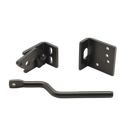 Nationwide Heavy Duty Gravity Latch with Floating Bar (Black) - NW38340Q