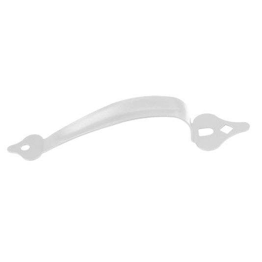 Nationwide Stainless Steel Ornamental Gate Handle - White - NW38396-SSW
