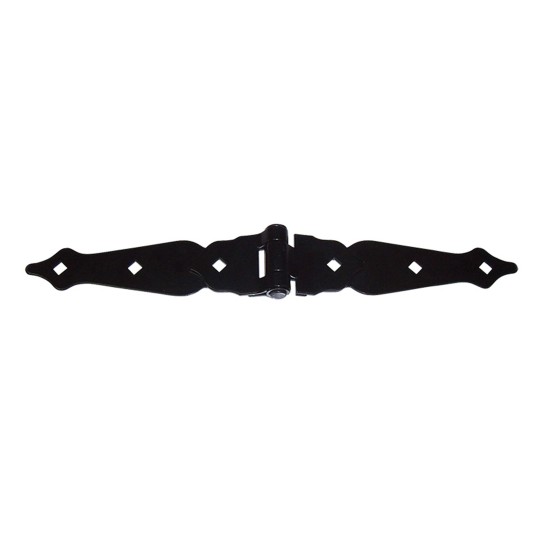 Nationwide Double Strap Hinge 8" - Black - NW38936Q