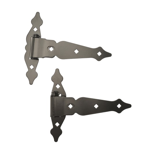 Nationwide 8" T-Hinge UnaStainless Steelembled - Black - NW38937AQ