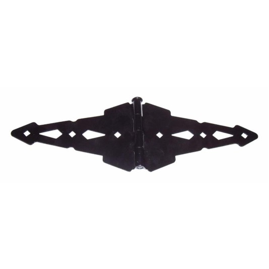 Nationwide Contemporary 10" Strap Hinge - Black - NW38942Q