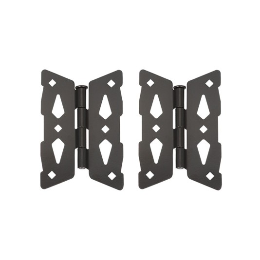 Nationwide Stainless Steel Butterfly Hinge - Black - NW38943SSB