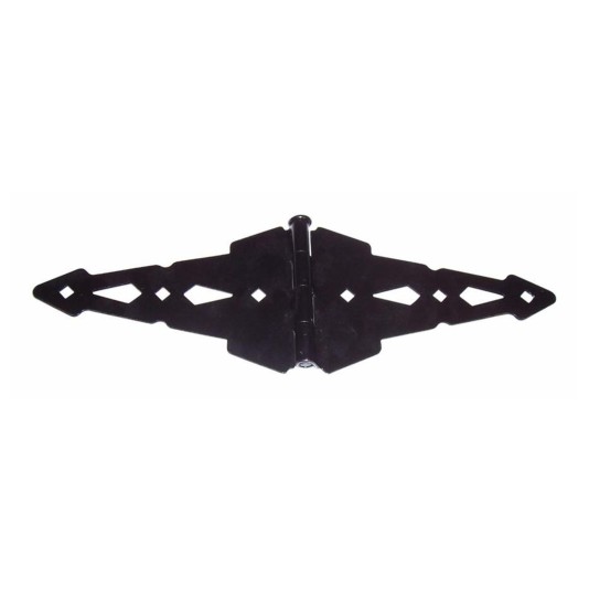 Nationwide Contemporary 8" Strap Hinge - Black - NW38944Q