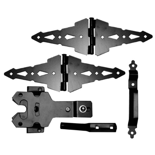 Nationwide Walk Gate Set - Special Order - Black - NW38948Q