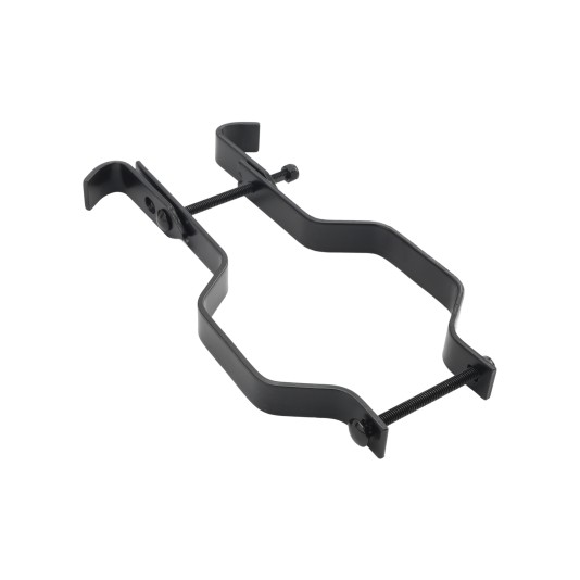 Nationwide Fork Wood Gate Latch w/ Handle - Black - NW6185-BK