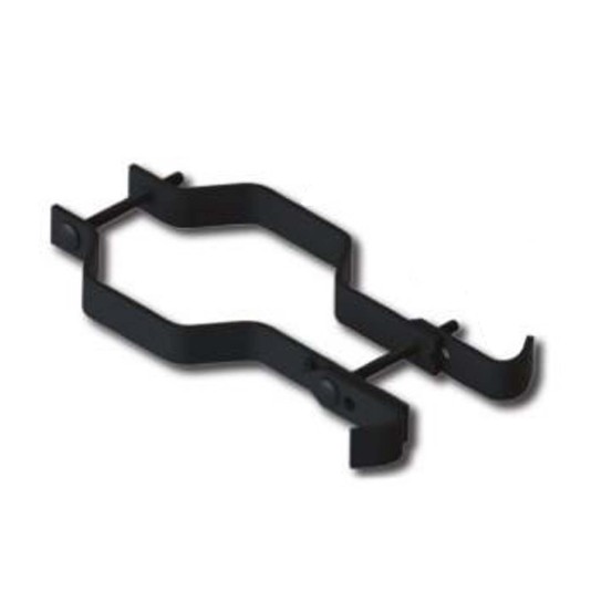 Nationwide Black Fork Wood Gate Latch w/ Handle - NW6185-BK 