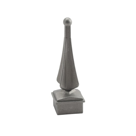 Nationwide Finial 1" Quad Aluminum Finial - NW6200-SBL