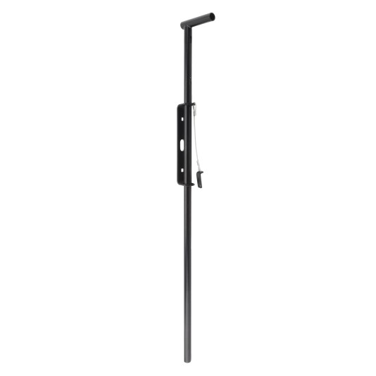 Nationwide 48" Commercial Drop Rod w/ Lock Tab - Black - NW6270L-48BK
