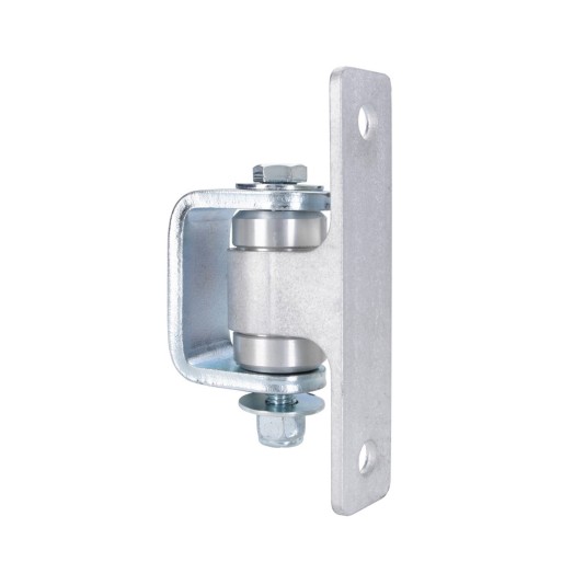 Nationwide Heavy-Duty Ball Bearing Gate Hinge - Unpainted Aluminum Bolt-On Body & Unpainted Steel Weld-On Yoke 