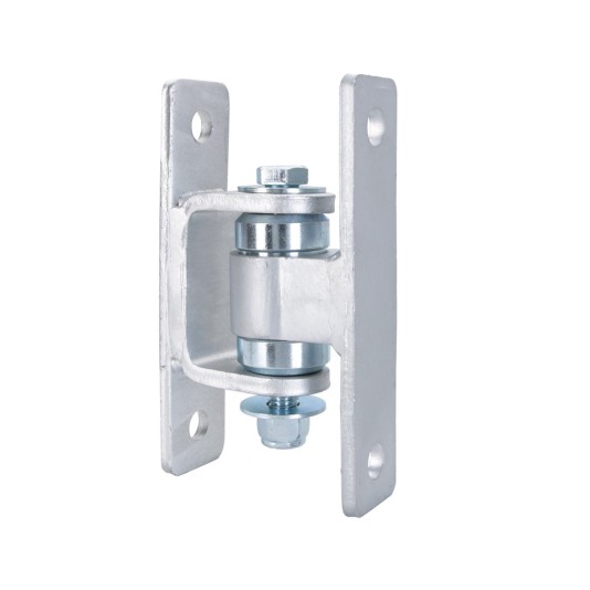 Nationwide Heavy-Duty Ball Bearing Gate Hinge - Unpainted Steel Bolt-On Body & Unpainted Steel Bolt-On Yoke 