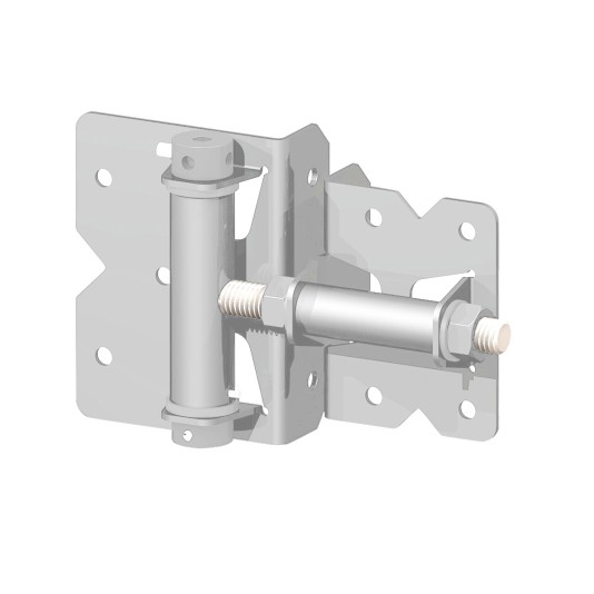 Nationwide Heavy Duty Stainless Steel Adjustable Self-Closing Hinge - White - NWSS-HD-SC-WH