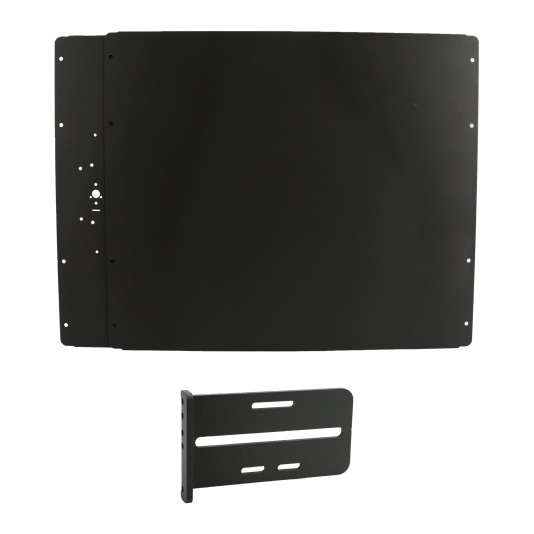 Lockey PS40B Panic Shield Value Kit (Black) - Shield, Strike Bracket
