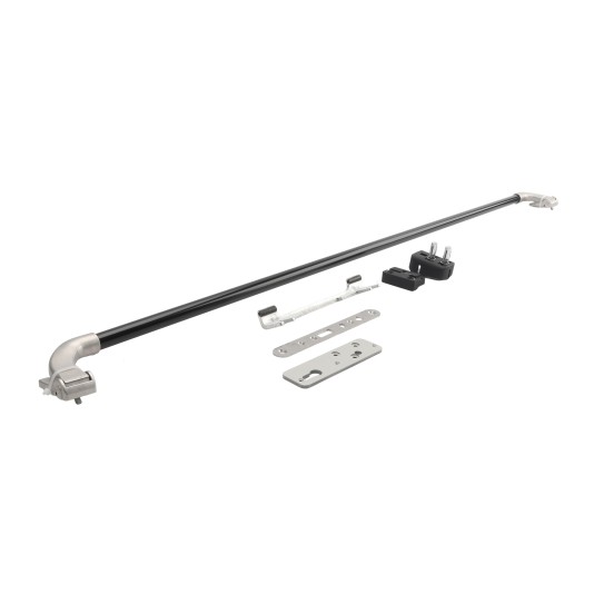 Locinox 55-1/8" Aluminum Push Bar for Insert Locks - PUSHBAR-H-1400