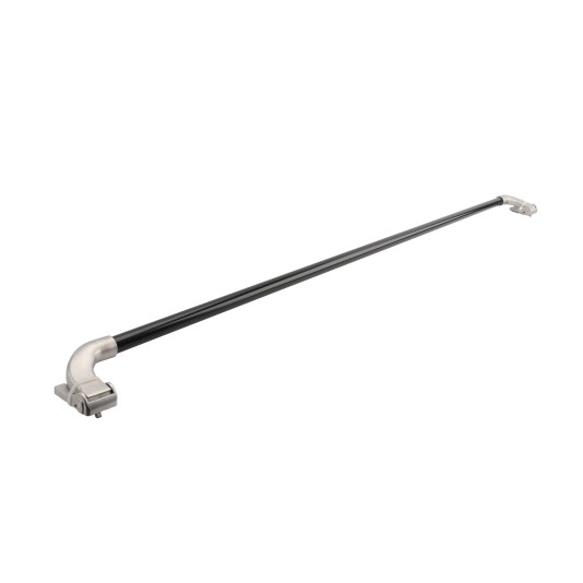 Locinox 55-1/8" Aluminum Push Bar for Surface Mounted Locks - PUSHBAR-L-1400