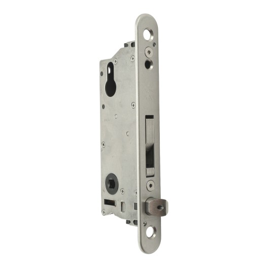 Insert lock with 1-9/16" backset for profiles of 2-3/8" or more
