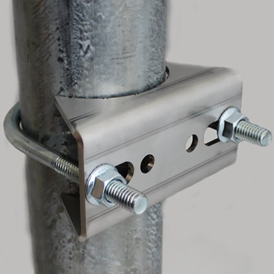 Lockey 4" TB-LINX Adapter For Mounting TB200, TB400, TB600, TB250, TB450, TB650 On Chain Link Fence Gates - TBLINX-4INCH