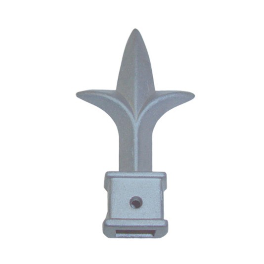 Nationwide 5/8" Triad Aluminum Die Cast Finial - Black - NW233PFH-BK