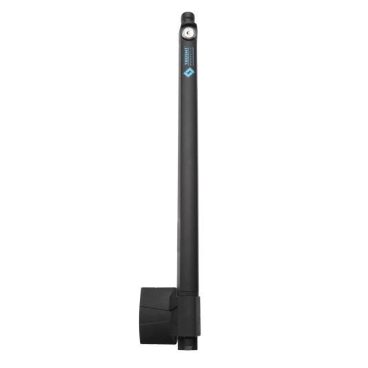 Nationwide Trident 20" Reversible, Adjustable, Lockable Keyed-Alike Safety Magentic Pool Gate Latch (Black) (Default)