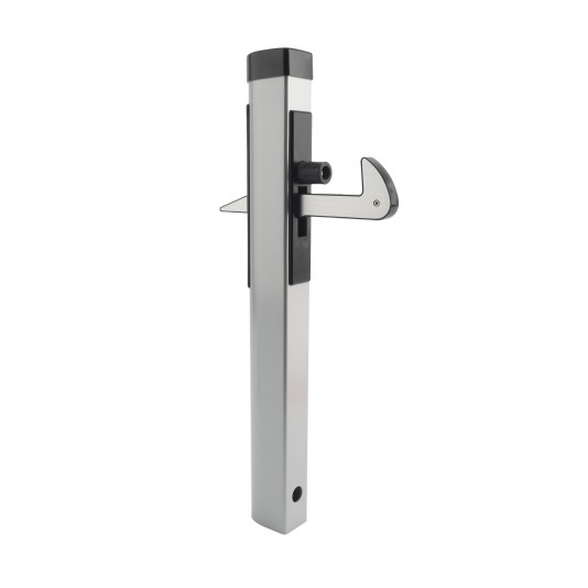 Locinox Under-Gate Catch for 1-1/2" to 2-1/2" Gate Profiles - UNDER-GATE-CATCHER (Default)