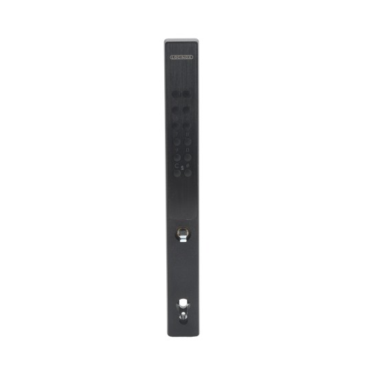 Locinox Single-Sided VERA Battery-Powered Insert Code Lock for 2-3/8"+ Profiles (Black, Keyed Different) - VERA-60-VSZ-1-9005 (Default)