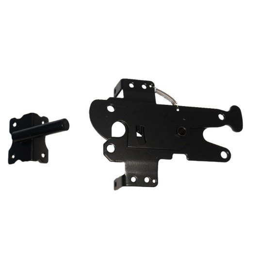 Nationwide Gate Latch 304 Stainless Steel - Black - WI-6001-SS