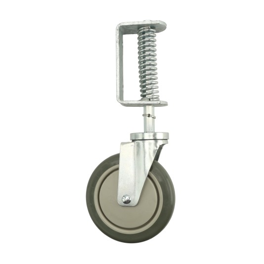 Nationwide 360&deg; Swivel Swing Gate Wheel | Zinc Plated Housing | Nylon Wheel - WI-SPW-6